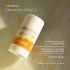 Desodorante em Barra Infantil Alva Camomila Vegano 33g – miniatura 3