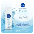 Desodorante Spray Feminino Nivea Fresh Natural 90ml – miniatura 2