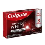Pack Creme Dental Colgate Luminous White Carvão Ativado 70g - 3 Unidades – miniatura 2