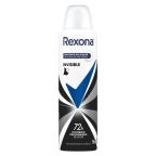 Desodorante Aerosol Feminino Rexona Invisible 72h 150ml – miniatura 1