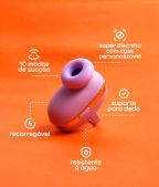 Mini Sugador de Clitóris Dona Coelha Xodó – miniatura 6