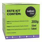 Creme Relaxante Salon Line Óleo de Coco e Óleo de Avelã 200g – miniatura 3