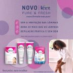 Creme Depilatório Veet Pure & Fresh Pele Normal 200ml – miniatura 3
