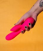 Vibrador Rabbit Recarregável Dona Coelha Borogodó Rosa – miniatura 4