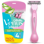 Aparelho de Depilar Descartável Gillette Venus Suave Com 4 Unidades – miniatura 1