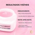 Gel Creme Facial Anti-marcas L'oréal Paris Glycolic Bright Noite 49g – miniatura 4