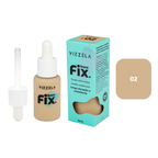 Base Líquida Vizzela Soft Matte Fix 30ml – miniatura 2