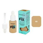 Base Líquida Vizzela Soft Matte Fix 30ml – miniatura 3
