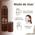 Blush Stick Vizzela La's Clothing Red Mocha Edição Especial 7g – miniatura 3