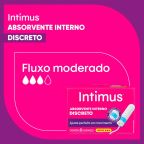 Absorvente Interno Intimus Discreto Médio 8 Unidades – miniatura 7