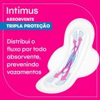 Absorvente Intimus Tripla Proteção Cobertura Suave Com Abas Com 32 Unidades – miniatura 6