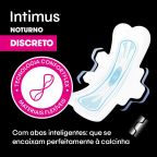 Absorvente Intimus Noturno Discreto Cobertura Suave Com Abas Com 14 Unidades – miniatura 6