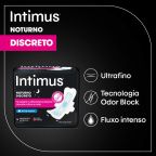 Absorvente Intimus Noturno Discreto Cobertura Suave Com Abas Com 14 Unidades – miniatura 7