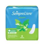 Absorvente Sempre Livre Adapt Cobertura Suave Sem Abas Com 8 Unidades – miniatura 1