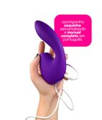 Sugador Com Vibração e Penetração Ao Mesmo Tempo Dona Coelha Serelepe – miniatura 2