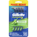 Aparelho de Barbear Gillette Prestobarba 3 Sensitive 4Un – miniatura 1
