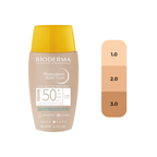 Protetor Solar Bioderma Photoderm Nude Touch FPS 50+ 40ml – miniatura 1