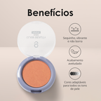 Blush em Pó Compacto Glam Beauty 5g – miniatura 5