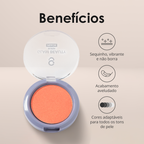 Blush em Pó Compacto Glam Beauty 5g – miniatura 7