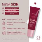 Protetor Solar Facial Antioleosidade Eudora Niina Skin FPS70 40ml – miniatura 4