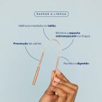 Raspador de Língua de Cobre Alva – miniatura 2