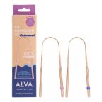 Kit Raspador de Língua de Cobre + Identificador de Raspador Alva – miniatura 1