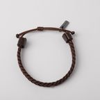 Pulseira Malmo Trança Marrom – miniatura 1