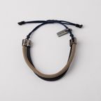 Pulseira Malmo Dupla Azul + Champagne – miniatura 1