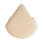Esponja de Pó Ruby Rose Powder Puff Glass HBS04 – miniatura 4