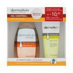 Kit Sabonete Líquido Dermotivin Oil Control 120ml + Sabonete Esfoliante Dermotivin Scrub 60g – miniatura 1
