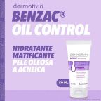 Hidratante Matificante Dermotivin Benzac Oil Control Pele Oleosa e Acneica 50ml – miniatura 2