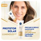 Protetor Solar Facial Nivea Sun Spot Control Luminous 630® Fps60 40ml – miniatura 2