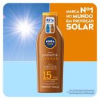 Protetor Solar Corporal Nivea Sun Protect & Bronze Fps15 200ml – miniatura 2