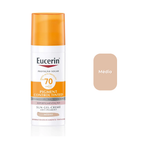 Protetor Solar Com Cor Eucerin Sun Pigment Control Tinted FPS70 50ml – miniatura 3